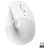 Image de Lift for Business - Souris verticale - ergonomique - 6 boutons - sans fil - Bluetooth, 2.4 GHz - récepteur USB Logitech Logi Bolt - blanc cassé