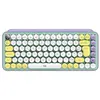 Image de Mécanique Sans Fil POP Keys Mint avec Touches Emoji Personnalisables Bluetooth