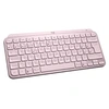 Image de MX Keys Mini - Clavier - rétroéclairé - sans fil - Bluetooth - QWERTY - Espagnol - rose