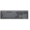 Image de Master Series MX Mechanical - Clavier - rétroéclairé - sans fil - Bluetooth LE - QWERTZ - Allemand - commutateur : Tactile Silencieux - graphite
