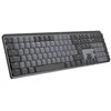 Image de Logitech MX Mechanical Clavier Sans Fil Rétroéclairé Performant | Boutons Tactiles Silencieux, Clavier US International QWERTY - Gris en occasion ou reconditionné