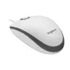 Image de Logitech Souris optique USB M100 avec conception ambidextre en Blanc