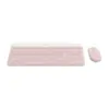 Image de Logitech Ensemble clavier et souris sans fil ultra-fin MK470 en Rose