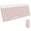 Image de Logitech MK470 Slim Combo Clavier et Souris sans Fil, Compacte et Moderne, Ultra Silencieux, 2,4 GHz avec Récepteur USB, Plug n' Play, Compatible avec Windows - Clavier Italien QWERTY - Rose en occasion ou reconditionné