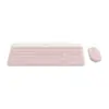 Image de Logitech Ensemble clavier et souris sans fil ultra-fin MK470 en Rose