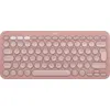 Image de Logitech Clavier Bluetooth Pebble Keys 2 K380s en Tons De Rose