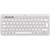 Image de Pebble Keys 2 K380s - Clavier - sans fil - Bluetooth LE - QWERTZ - Allemand - blanc ton sur ton