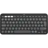 Image de Logitech Clavier Bluetooth Pebble Keys 2 K380s en Tons De Graphite