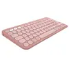 Image de Pebble Keys 2 K380s clavier sans fil Bluetooth multidispositif - Rose
