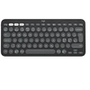 Image de Pebble Keys 2 K380s - Clavier - sans fil - Bluetooth LE - QWERTY - Nordique (Danois/Finnois/Norvégien/Suédois) - graphite ton sur ton