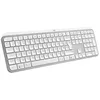 Image de Logitech MX Keys S Clavier sans Fil Rechargeable USB C - FRA AZERTY | Silencieux, Rétroéclairé, Touches Ergonomiques, Programmables, Bluetooth, Windows PC, Linux, Chrome, Mac (Pale Grey) en occasion ou reconditionné