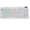 Image de G PRO X TKL - Clavier - jeux - backlit - sans fil - 2.4 GHz, Bluetooth - QWERTY - International US - commutateur : Tactile - blanc