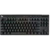 Image de G PRO X TKL - Clavier - jeux - backlit - sans fil - 2.4 GHz, Bluetooth - QWERTZ - Suisse - commutateur : Tactile - noir
