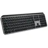 Image de MX Keys S for Mac, clavier sans fil, fluide, saisie precise, touches programmables, retroeclaire, Bluetooth rechargeable USB-C - Gris Sideral