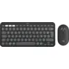 Image de Logitech Ensemble Pebble 2 - Clavier et souris sans fil en Tons De Graphite