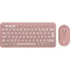 Image de Logitech Ensemble Pebble 2 - Clavier et souris sans fil en Tons De Rose