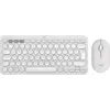 Image de Logitech Ensemble Pebble 2 - Clavier et souris sans fil en Tons De Blanc