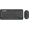 Image de Logitech Ensemble Pebble 2 - Clavier et souris sans fil en Tons De Graphite