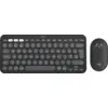 Image de Logitech Ensemble Pebble 2 - Clavier et souris sans fil en Tons De Graphite
