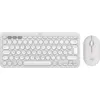 Image de Logitech Ensemble Pebble 2 - Clavier et souris sans fil en Tons De Blanc