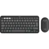 Image de Logitech Ensemble Pebble 2 - Clavier et souris sans fil en Tons De Graphite