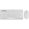 Image de Logitech Ensemble Pebble 2 - Clavier et souris sans fil en Tons De Blanc
