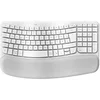 Image de Ergo Series - Clavier - sans fil - 2.4 GHz, Bluetooth LE - QWERTZ - Allemand - blanc cassé