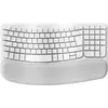Image de Logitech Wave Keys for Mac - Clavier ergonomique en Blanc Cassé