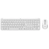Image de Signature Slim Combo MK950 - Ensemble clavier et souris - 100% - full size - sans fil - Bluetooth 5.1 LE - QWERTY - Espagnol - blanc cassé