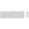 Image de Logitech Acheter l'ensemble clavier et souris ultra-fin Signature MK950 en Blanc Cassé