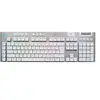 Image de G915 X - Clavier - LIGHTSPEED - backlit - sans fil - Bluetooth 5.0, 2.4 GHz, USB - QWERTY - International US - commutateur : GL Tactile - blanc