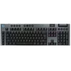 Image de G915 X - Clavier - LIGHTSPEED - backlit - sans fil - Bluetooth 5.0, 2.4 GHz, USB - QWERTY - International US - commutateur : GL Tactile - noir