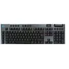 Image de G915 X - Clavier - LIGHTSPEED - backlit - sans fil - Bluetooth 5.0, 2.4 GHz, USB - QWERTZ - Allemand - commutateur : GL Linear - noir