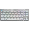 Image de G915 X - Clavier - LIGHTSPEED - TKL - backlit - sans fil - Bluetooth 5.0, 2.4 GHz, USB - QWERTZ - Allemand - commutateur : GL Tactile - blanc