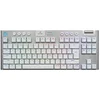 Image de G915 X - Clavier - jeu, LIGHTSPEED - TKL - backlit - sans fil - USB-C, Bluetooth, 2.4 GHz - blanc