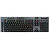 Image de Logitech G G915 X LIGHTSPEED Clavier gaming sans fil ultra-plat, touches PBT double couche, touches entièrement programmables, switchs GL Brown Tactile, Clavier Français AZERTY - Noir en occasion ou reconditionné