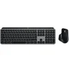 Image de Master Series MX Keys S Combo for Mac - Ensemble clavier et souris - full size - rétroéclairé - sans fil - Bluetooth LE - QWERTZ - Allemand - gris