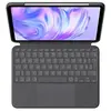 Image de Combo Touch - Clavier et étui - avec trackpad - rétroéclairé - Apple Smart connector - QWERTZ - Allemand - graphite - pour Apple 11-inch iPad Pro