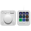 Image de Master Series MX Creative Console - Ensemble clavier et pavé numérique - backlit - USB-C - gris pâle