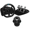 Image de Ensemble G923 SE Racing volant et pédalier de course G923 pour PS5 PS4 et PC + levier de vitesse Driving Force Noir
