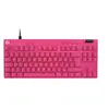 Image de G PRO X TKL RAPID, gaming filaire sans pave numerique avec touches analogiques magnetiques, RVB - Rose