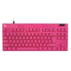Image de PRO X RAPID - Clavier - TKL - backlit - USB - QWERTY - International US - commutateur : Linear - rose