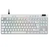 Image de G PRO X TKL RAPID, gaming filaire sans pave numerique avec touches analogiques magnetiques, RVB - Blanc