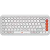 Image de Logitech Clavier Bluetooth POP Icon Keys en Blanc Cassé Et Orange