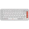 Image de Logitech Clavier Bluetooth POP Icon Keys en Blanc Cassé Et Orange