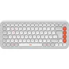 Image de Logitech Clavier Bluetooth POP Icon Keys en Blanc Cassé Et Orange