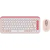 Image de Logitech Ensemble clavier et souris POP Icon en Rose Et Blanc Cassé