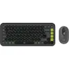 Image de Logitech Ensemble clavier et souris POP Icon en Graphite Et Vert