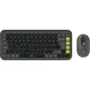 Image de Logitech Ensemble clavier et souris POP Icon en Graphite Et Vert