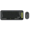 Image de POP Icon Combo - Ensemble clavier et souris - sans fil - Bluetooth LE - QWERTY - Espagnol - graphite, vert